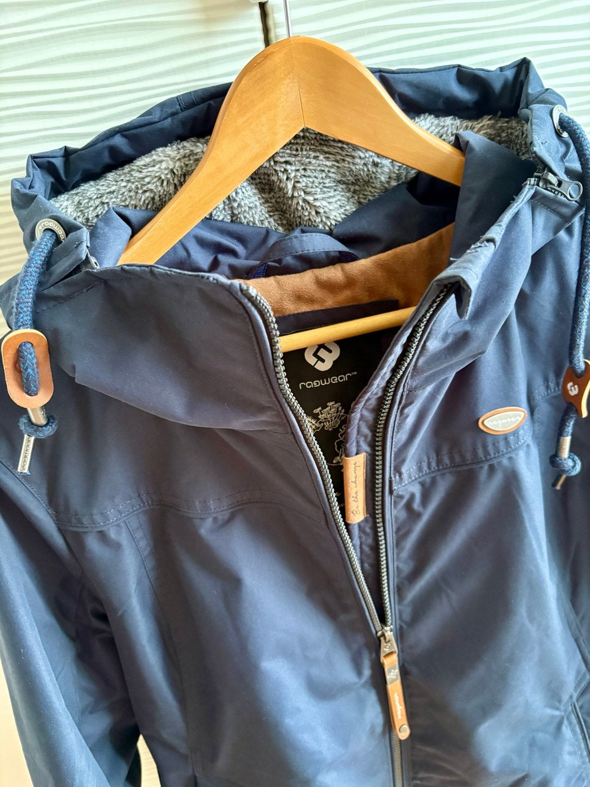Ragwear Mt M Winterjas Dames - Zo goed als nieuw, Ophalen of Verzenden, Zo goed als nieuw, Maat 38/40 (M), Blauw