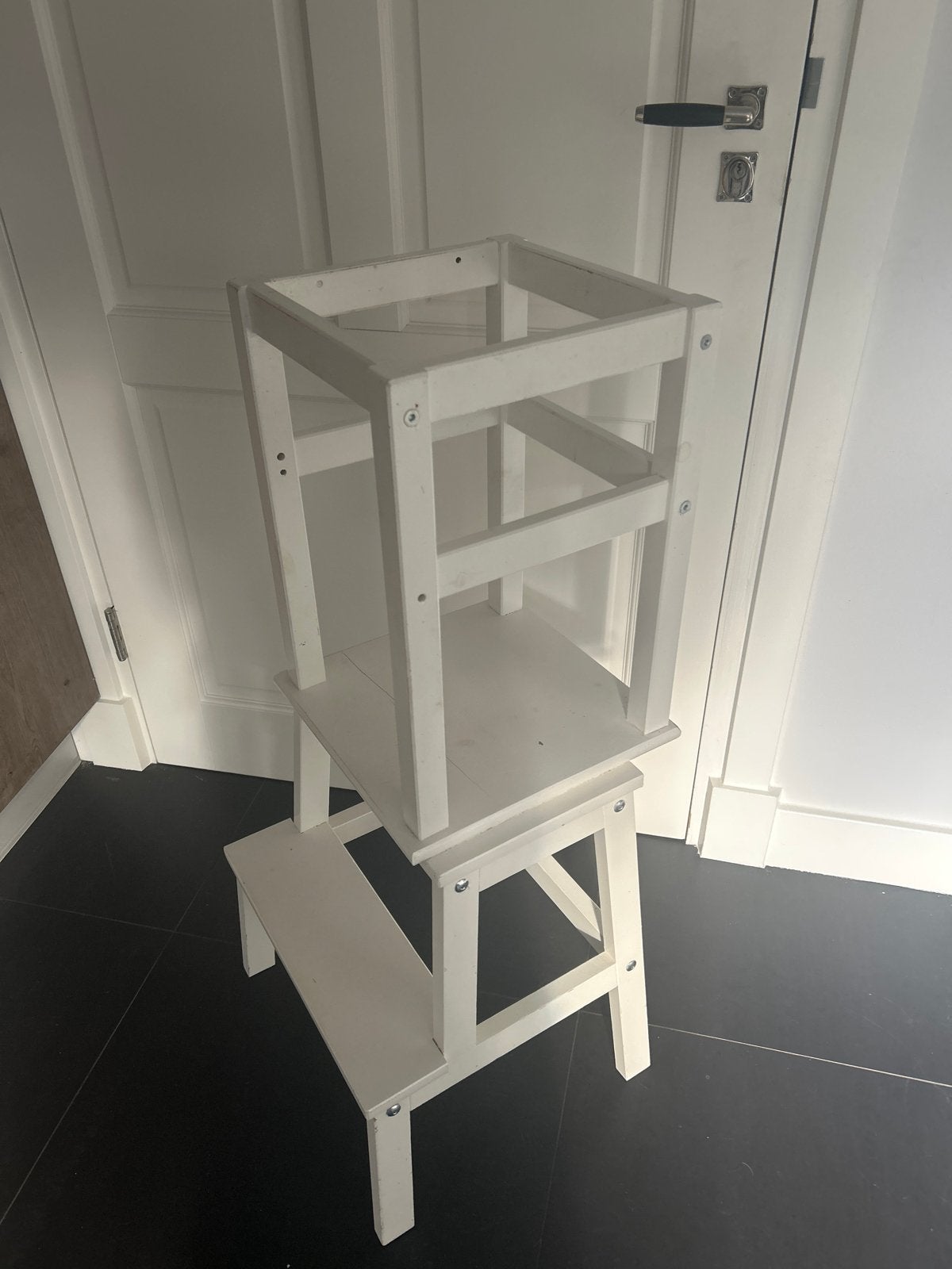 IKEA hack leertoren - Montessori keukenhulp, Ophalen, Gebruikt