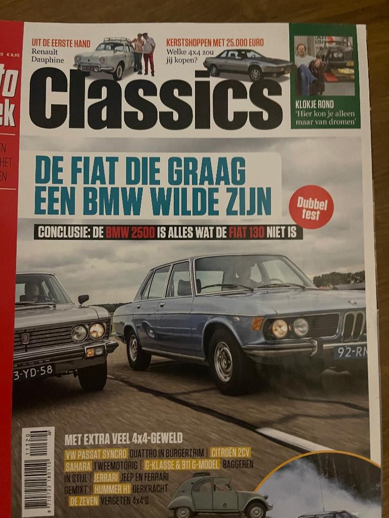 AutoWeek Classics Tijdschriften, Ophalen, Gelezen, Algemeen