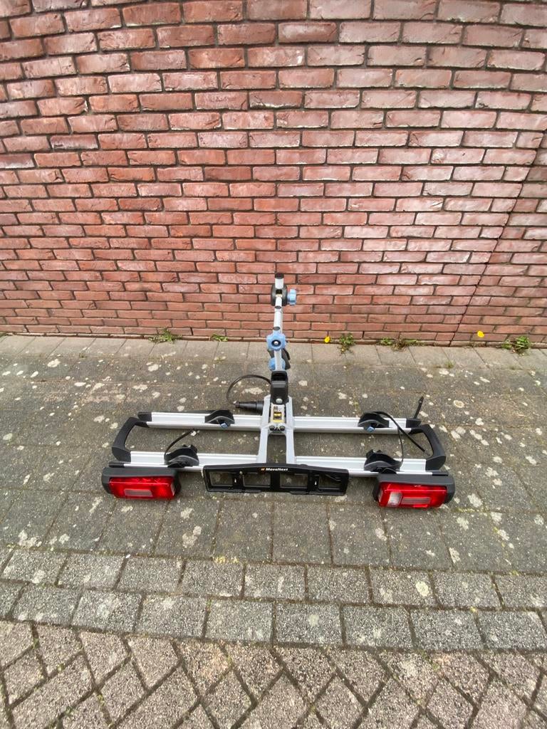 Movanext lux fietsendrager inklapbaar e-bikes, Ophalen of Verzenden, Zo goed als nieuw, Trekhaakdrager