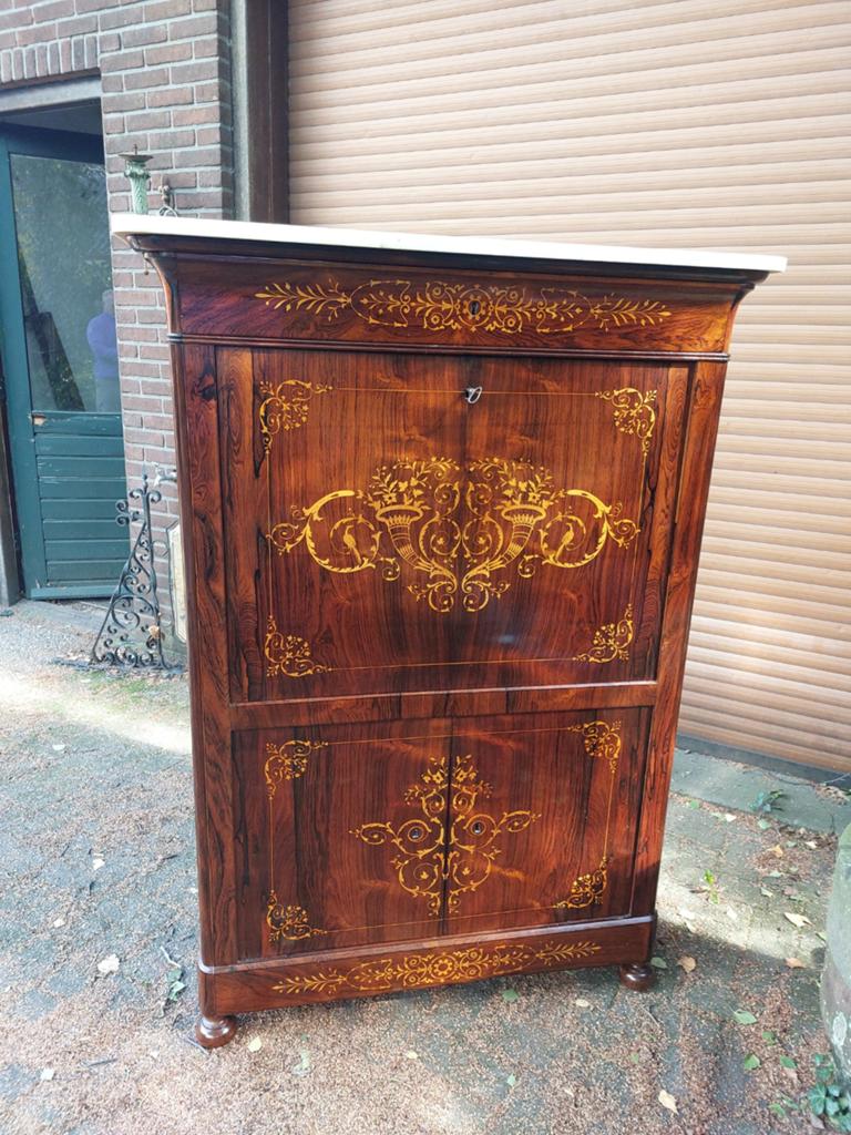 Secretaire bureau, Antiek en Kunst, Antiek | Meubels | Kasten, Ophalen