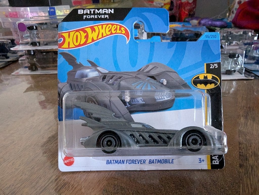 Batman - Batman Forever Batmobile - Hot Wheels - Nieuw - 18, Ophalen, Nieuw, Auto