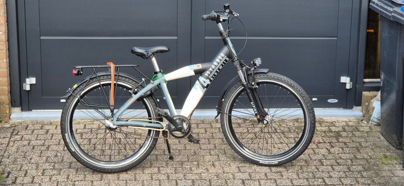 Alpina Yabber 24 inch jongensfiets, Ophalen, Terugtraprem, Alpina  yabber, Handrem