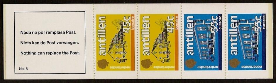 Nederlandse Antillen Postzegelboekje 6 postfris 1983, Postzegels en Munten, Postzegels | Nederlandse Antillen en Aruba, Ophalen of Verzenden