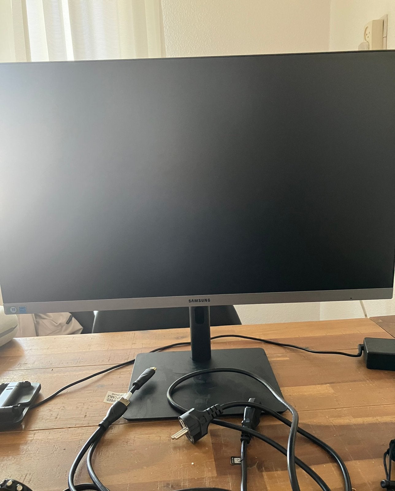 Samsung monitor 24 full HD, Computers en Software, Monitoren, Ophalen, Zo goed als nieuw, Full HD, 60 Hz of minder