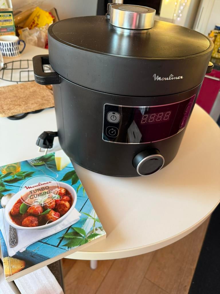 Moulinex Turbo Cuisine CE7548 Multicooker Good Condition, Ophalen, Zo goed als nieuw