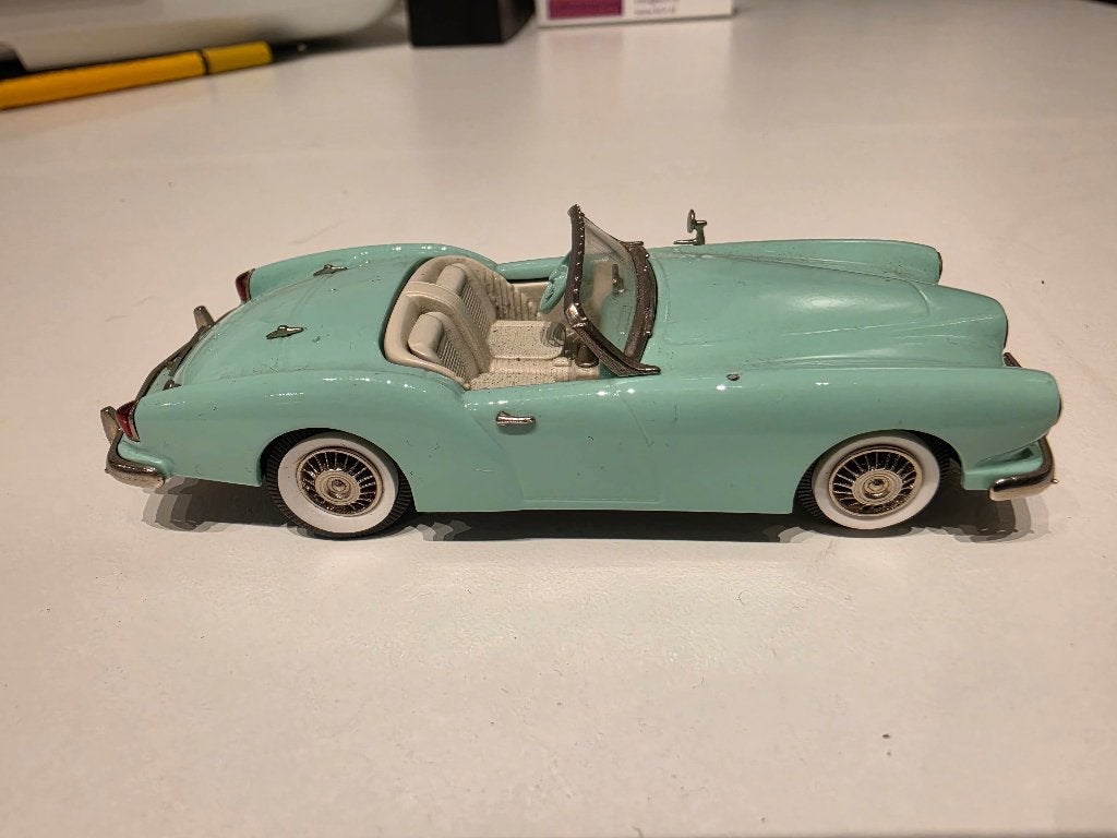 Kaiser Darrin 1954 , Brooklin models 1/43, Ophalen of Verzenden, Gebruikt, Auto, Overige merken