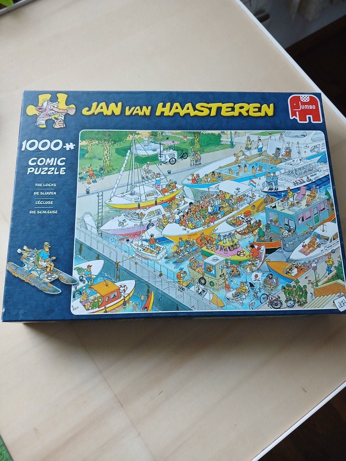 2 van Haasteren puzzels, Ophalen, 500 t/m 1500 stukjes, Zo goed als nieuw