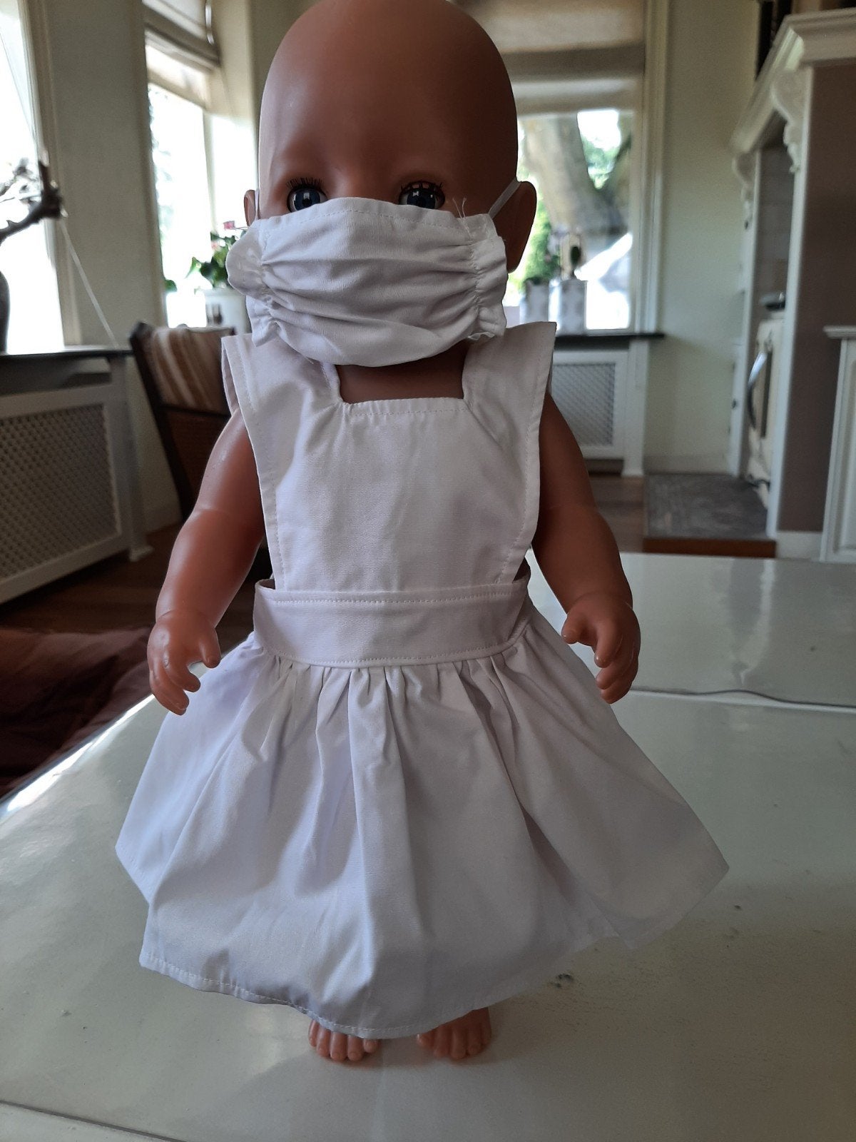 Leuke zuster set mondkap baby born, Kinderen en Baby's, Speelgoed | Poppen, Ophalen of Verzenden, Nieuw, Babypop