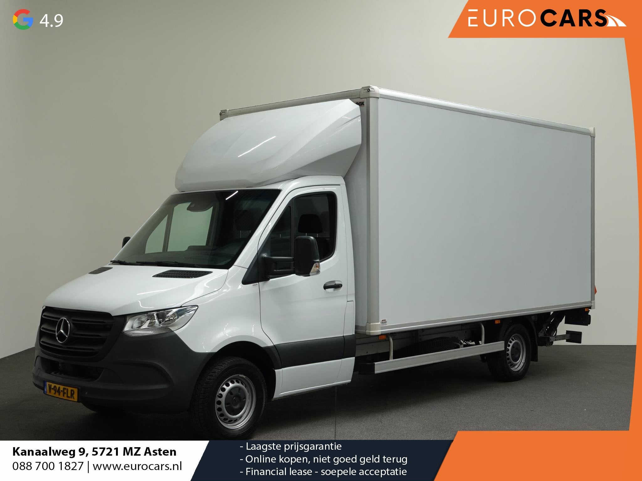 Mercedes-Benz Sprinter 315 Automaat Bakwagen Laadklep Meubel, Auto's, Automaat, Gebruikt, Euro 6, 4 cilinders