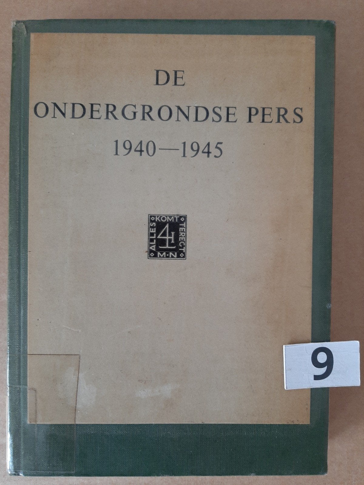 verzet illegale kranten De Ondergrondse Pers, Verzamelen, Ophalen of Verzenden, Overige soorten, Nederland, Boek of Tijdschrift
