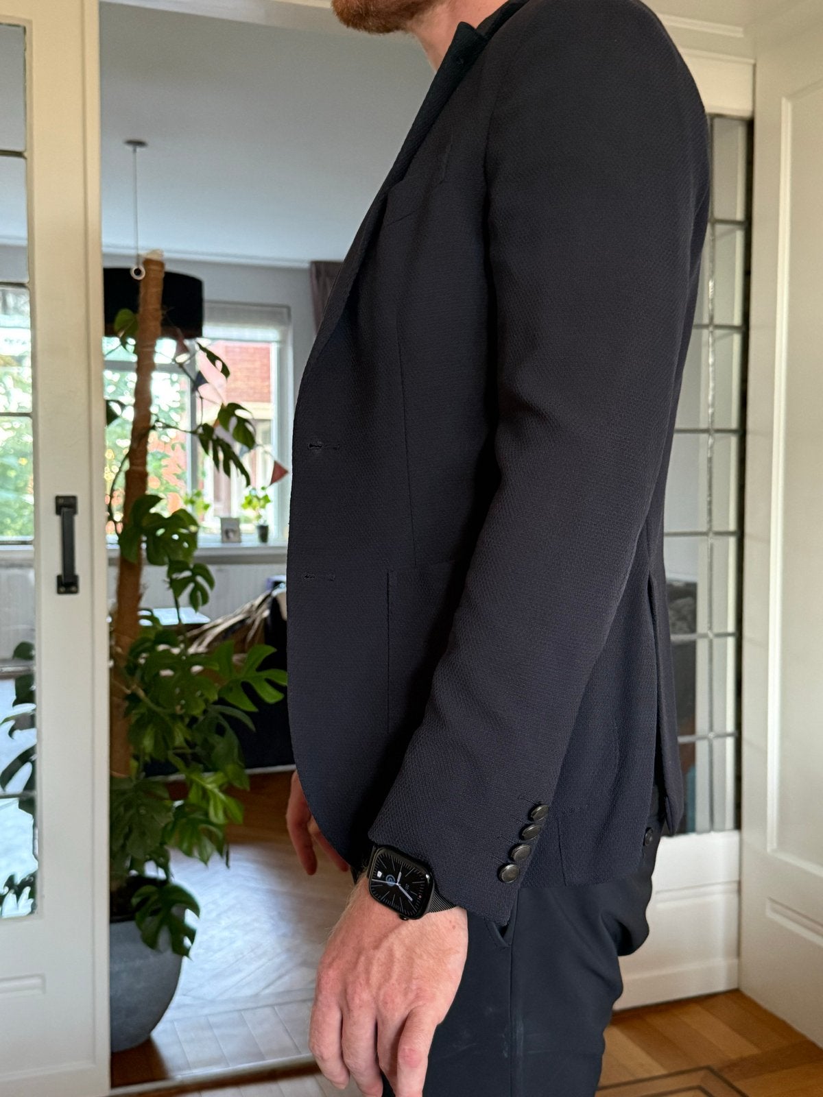 Pal Zileri Brera Blazer Maat 48, Kleding | Heren, Ophalen of Verzenden, Zo goed als nieuw, Maat 48/50 (M), Blauw