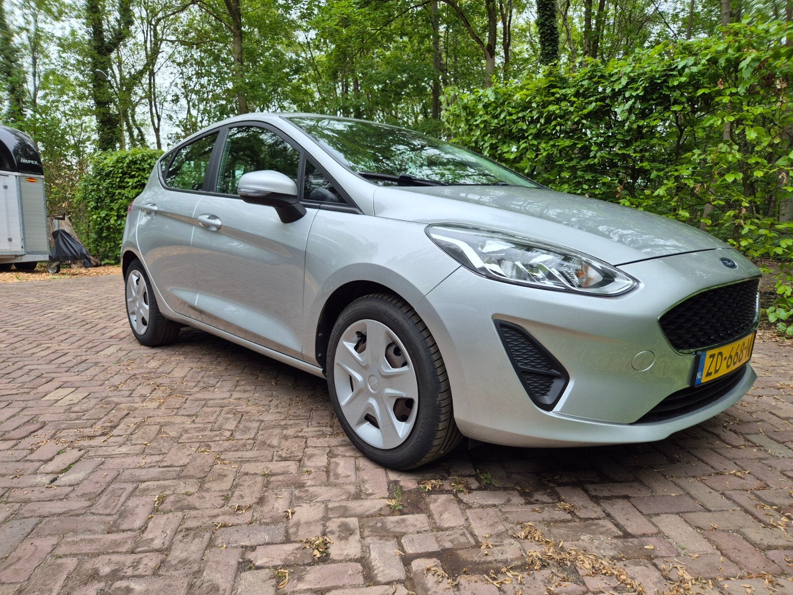 Ford Fiësta 1.1 85pk 5dr 2019 Grijs, Auto's, Voorwielaandrijving, 565 kg, 750 kg, Origineel Nederlands