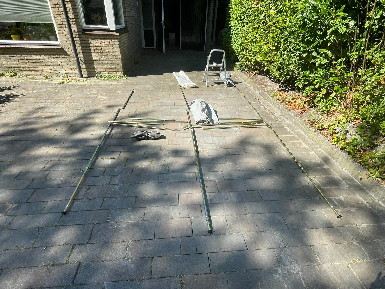 REDA LUIFELFRAME CARAVAN- EN VOORTENTLUIFEL 25MM Q-GR STAAL, Ophalen, Gebruikt