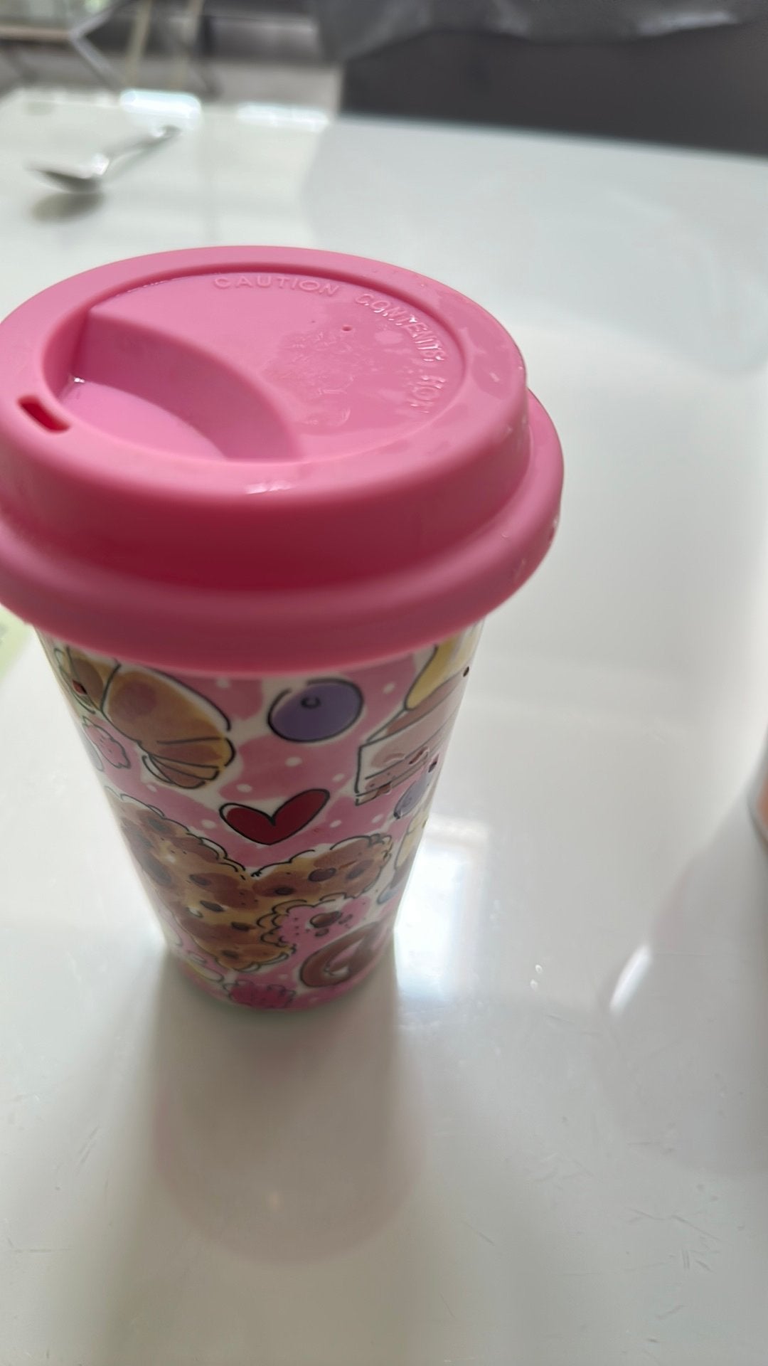 Koffie beker blond amsterdam, Ophalen of Verzenden, Zo goed als nieuw, Beker of Kan
