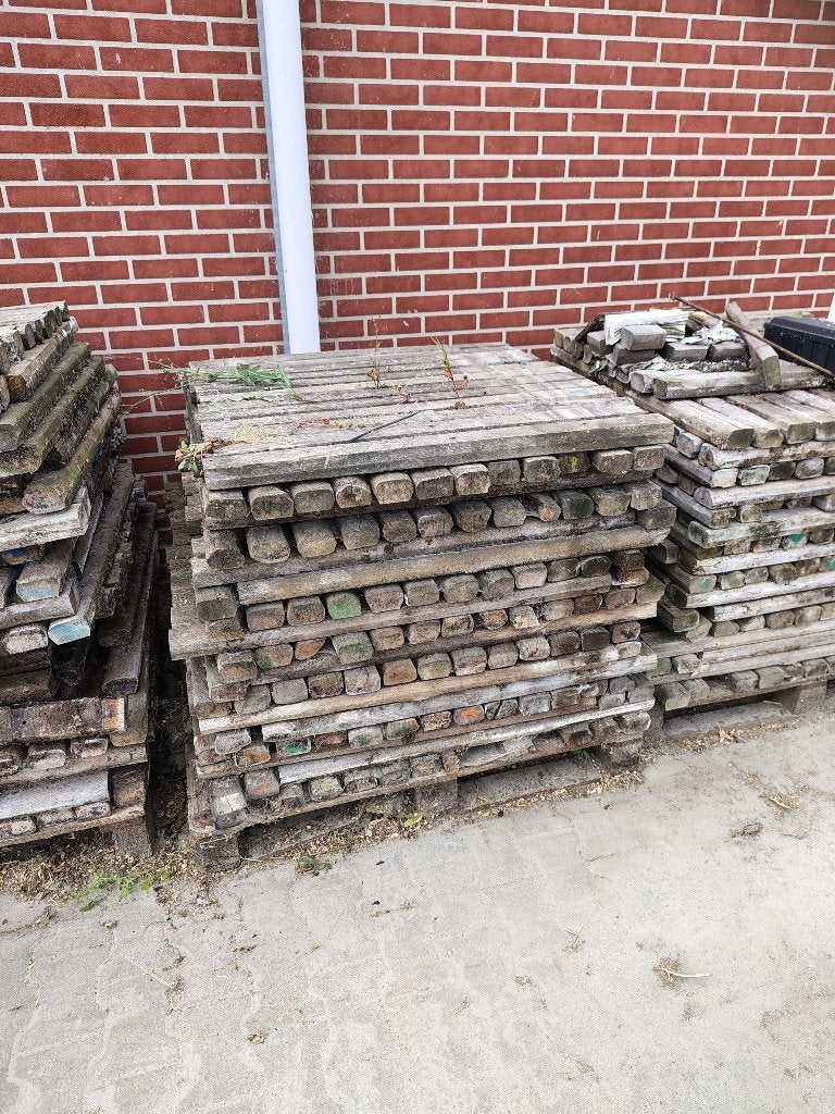 Azobe balkjes haardhout, 6 m³ of meer, Ophalen, Overige houtsoorten, Blokken