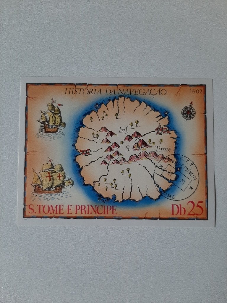 Sao Tomé 1979, Kruisvaarders, Ophalen of Verzenden, Overige landen, Gestempeld