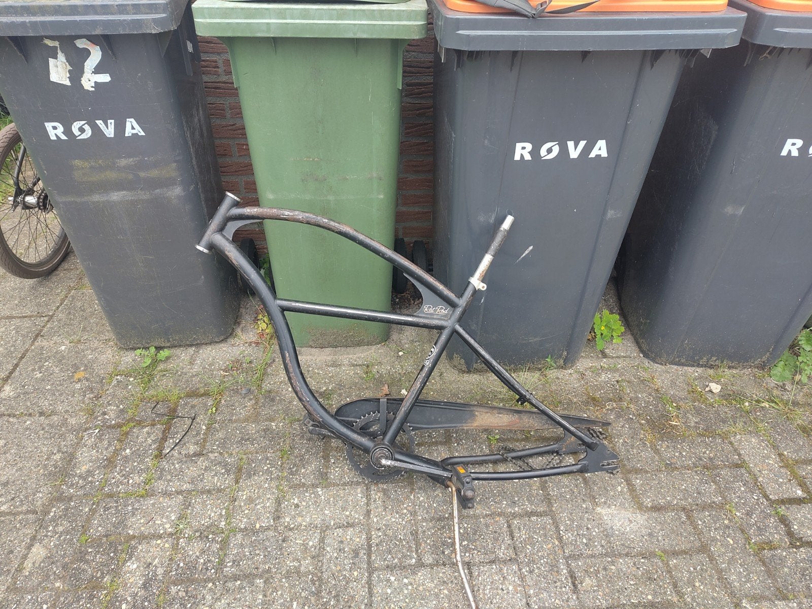 Electra Rat Rod Frame - Uniek Project, Fietsen en Brommers, Fietsonderdelen, Gebruikt, Frame, Staal, Ophalen