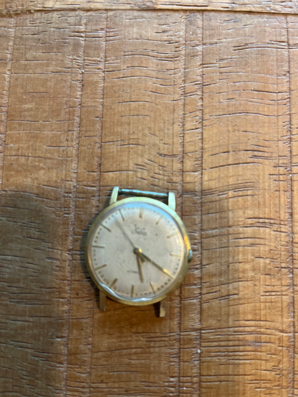 Vintage indus Polshorloge - Goudkleurig, Overige materialen, Polshorloge, Omega, 1960 of later