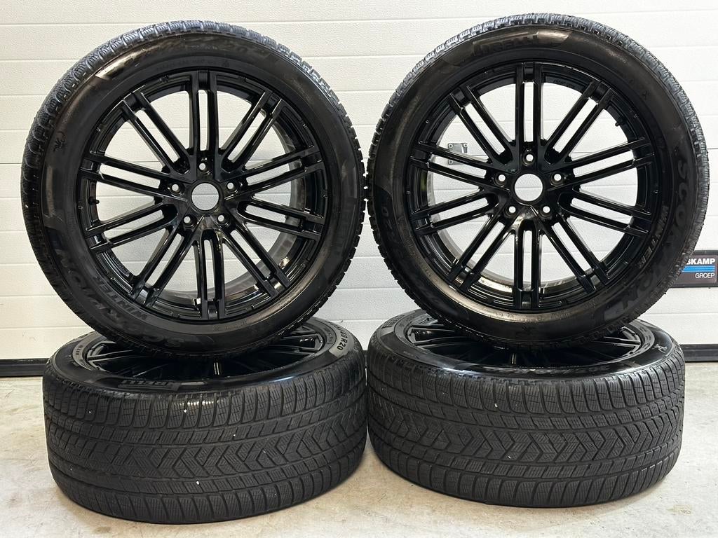 20 inch 5x130 Porsche Cayenne Velgen & Banden set WINTER, Auto-onderdelen, Banden en Velgen, Banden en Velgen, 305 mm, Personenwagen