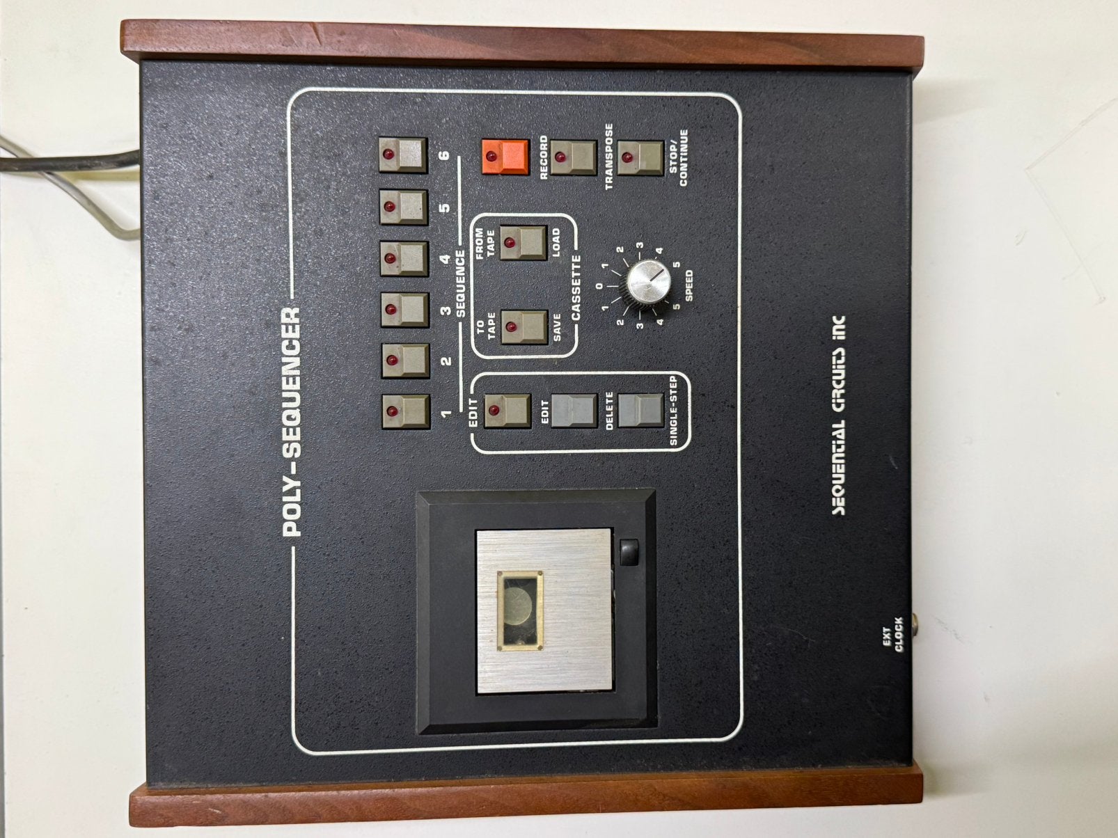 Zeldzame Sequential Circuits Model 1005 Poly-Sequencer, Ophalen of Verzenden, Gebruikt, Overige aantallen, Overige merken