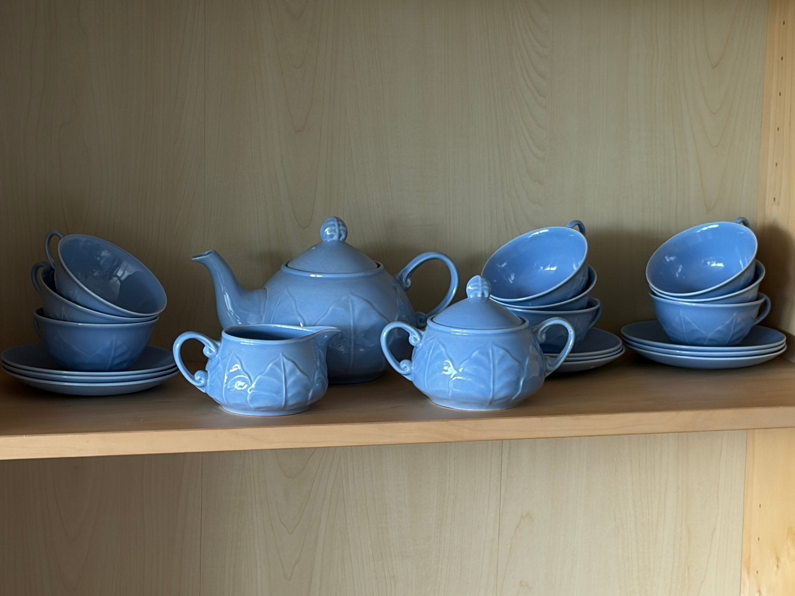 Plazuid antiek theeservies, Antiek en Kunst, Ophalen