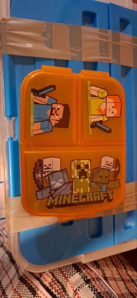 Mooie minecraft broodtrommel, Ophalen of Verzenden, Nieuw