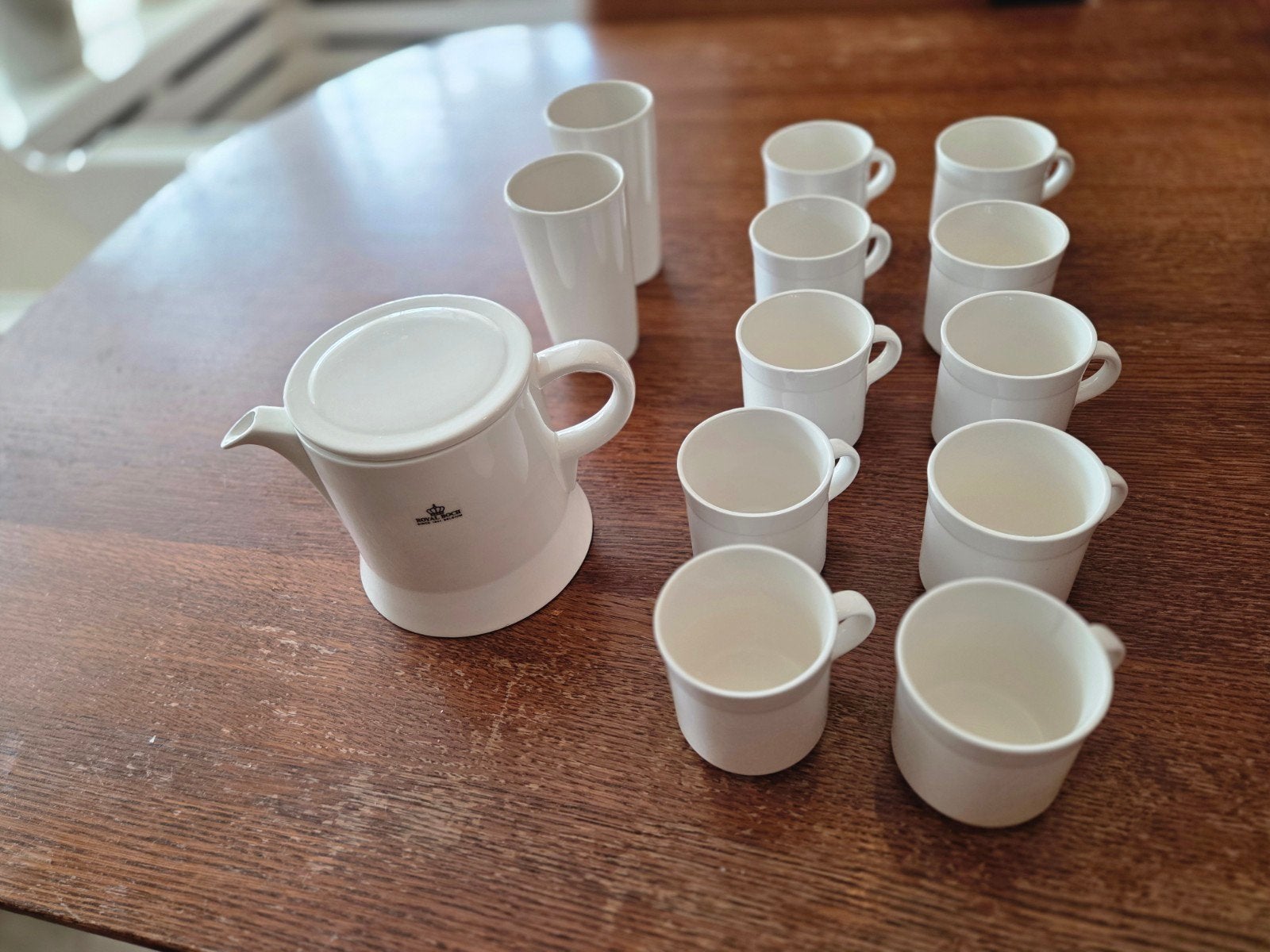 Royal Boch Stackable Servies: koffiekopjes, Theepot, bekers, Ophalen of Verzenden, Zo goed als nieuw, Overige stijlen, Kop(pen) en/of Schotel(s)
