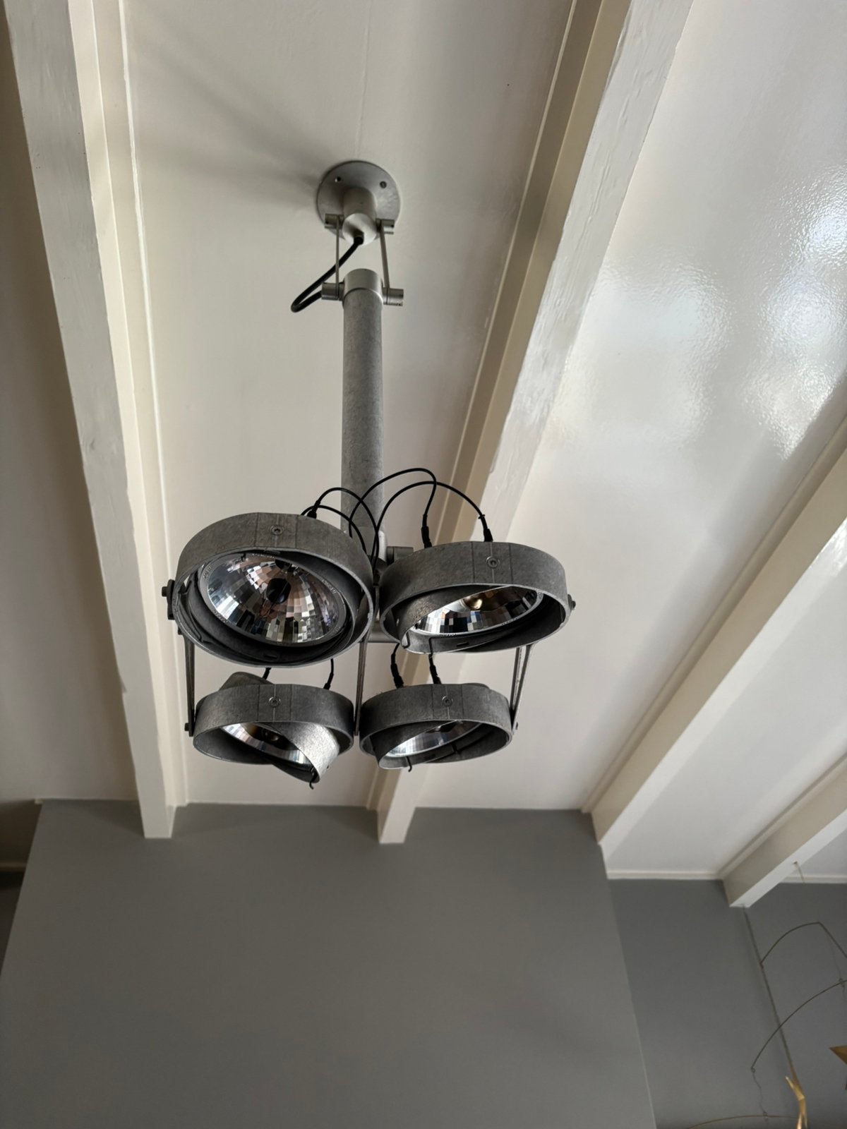 Originele Modular lamp met 4 verstelbare spots, Ophalen, Zo goed als nieuw