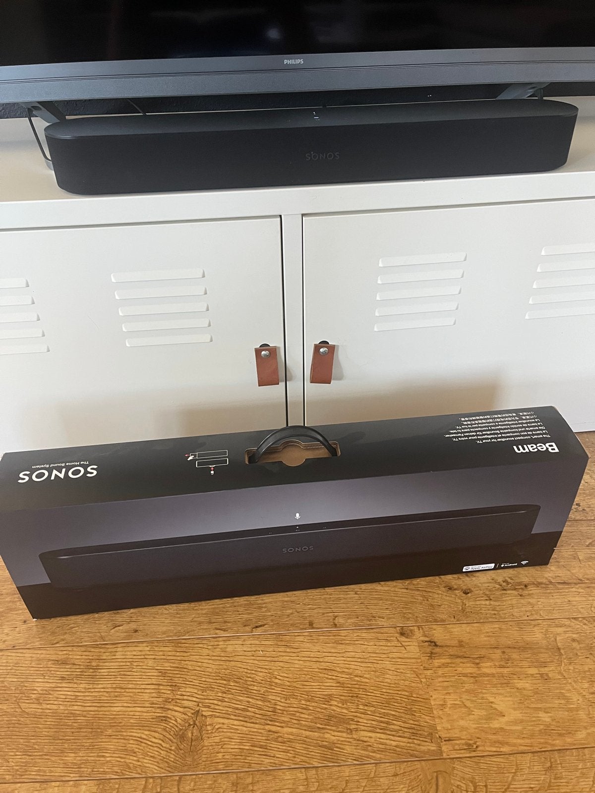 Sonos Beam Gen 1 Soundbar en 2x Sonos play1 Speakerset, Audio, Tv en Foto, Luidsprekers, Ophalen, Speakerset, WiFi, Zo goed als nieuw