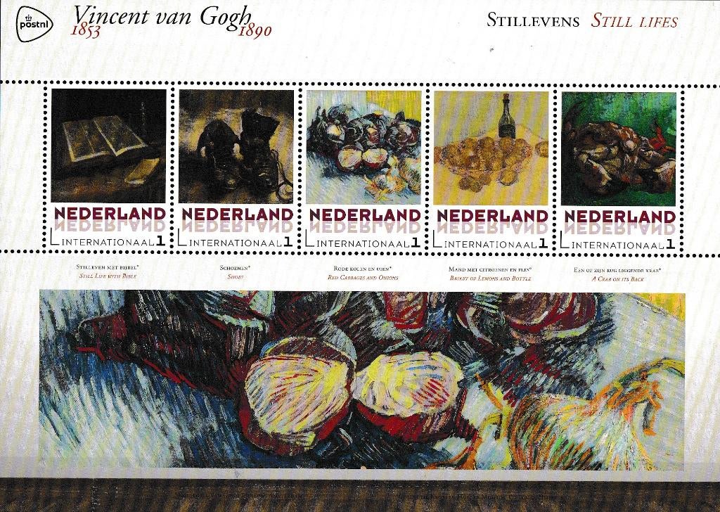 Vincent van Gogh – Stillevens – 3197-E-4, Verzenden, Na 1940, Postfris