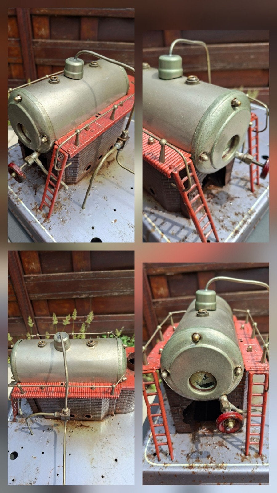 Stoomketel Wilesco zonder stoommachine gedeelte, Antiek en Kunst, Antiek | Speelgoed, Ophalen of Verzenden