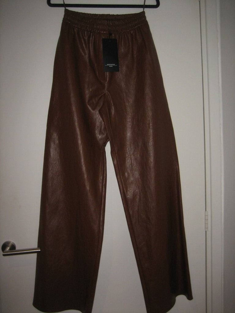 Max Mara Weekend Broek Cognac Nieuw met Kaartje Maat 34/36, Kleding | Dames, Bruin, Max Mara, Nieuw, Ophalen of Verzenden