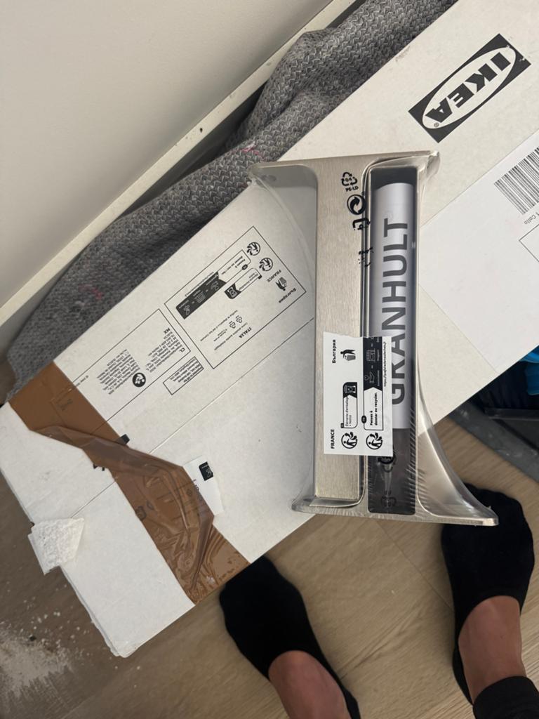 Ikea Granhult plankdragers (2 stuks) - Nieuw in verpakking, Minder dan 50 cm, Oorspronkelijke maker, Overige typen, Nieuw
