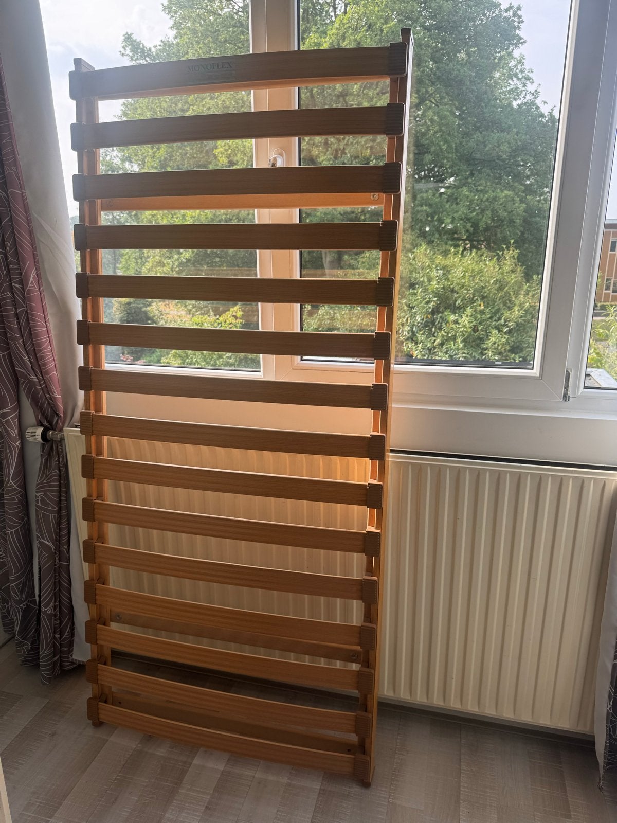 Monoflex lattenbodem 90x195 cm, Ophalen, Gebruikt, 90 cm, Eenpersoons