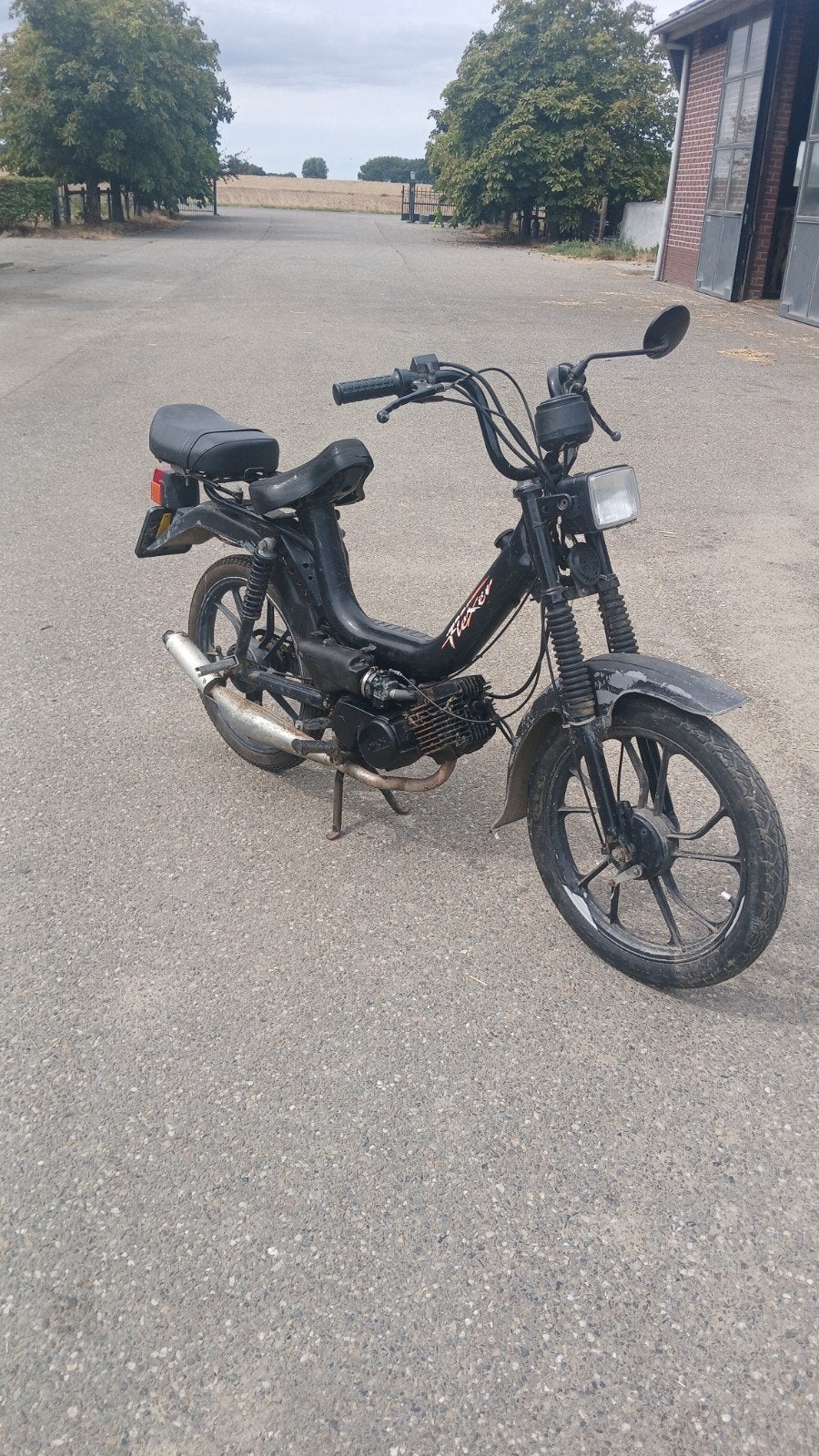 tomos flexer geel kenteken, Fietsen en Brommers, Gebruikt, Maximaal 45 km/u, 0 versnellingen, Ophalen of Verzenden
