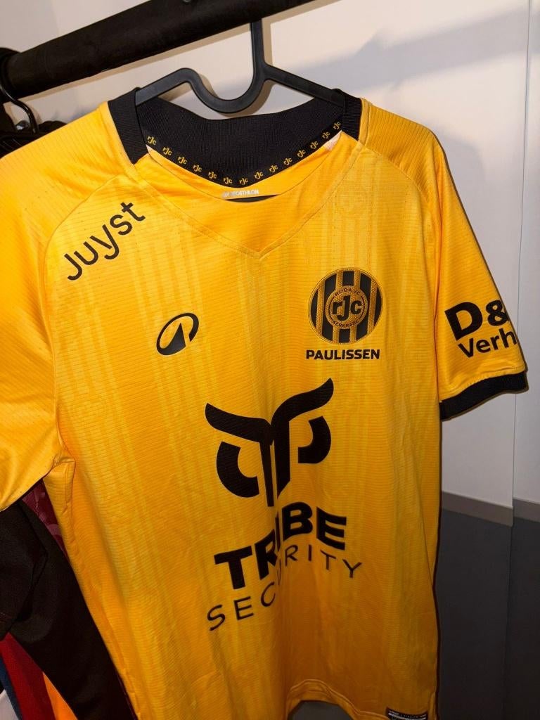 Gesigneerd Mitchel Paulissen Shirt, Kleding | Heren, Sportkleding, Maat 48/50 (M), Geel, Kipsta, Nieuw