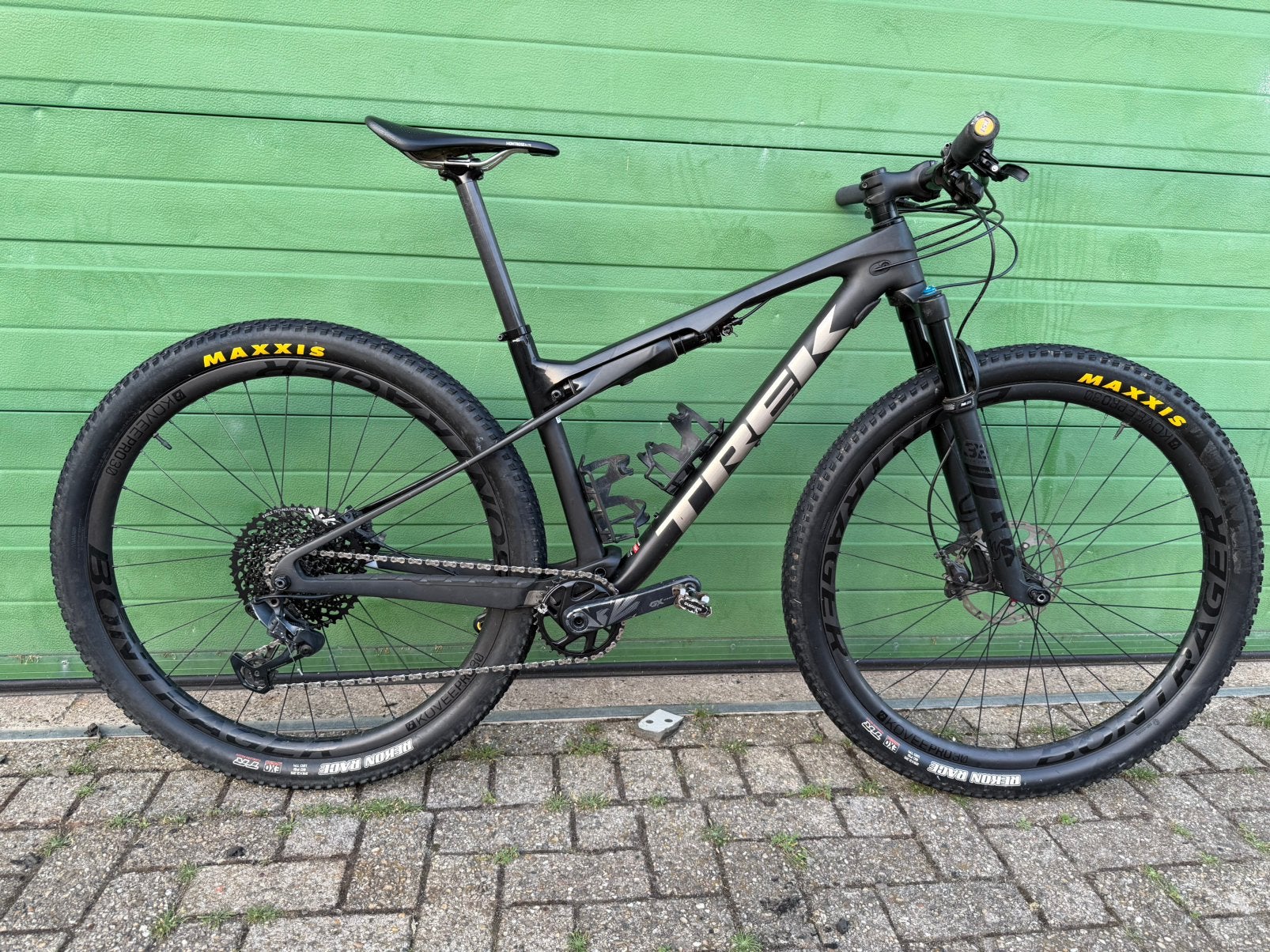 Trek Supercaliber 9.8 M-L, Fietsen en Brommers, Ophalen, Gebruikt, Fully, Schijfrem