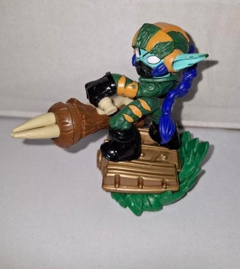 Skylanders SuperChargers Stealth Elf Super Shot figuur, Ophalen of Verzenden, Zo goed als nieuw, Avontuur en Actie
