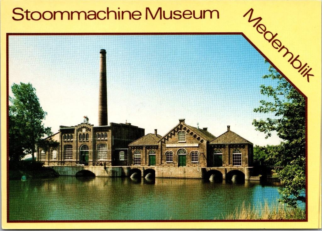 Medemblik - Stoommachine Museum, Verzamelen, Verzenden, 1980 tot heden, Ongelopen, Noord-Holland