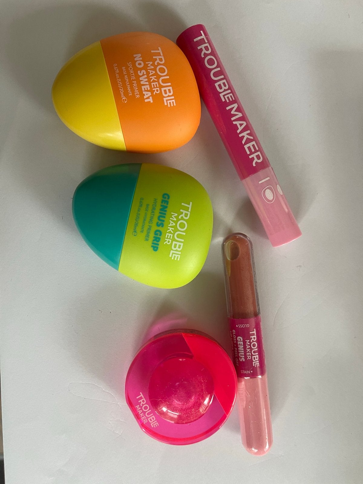 Trouble Maker Make-up Set: Primers, Lipgloss & Mascara, Overige kleuren, Gehele gezicht, Nieuw, Ophalen of Verzenden