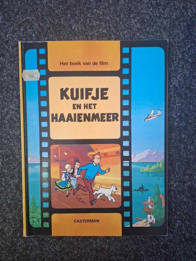Stripboek: Kuifje en het Haaienmeer, Eén stripboek, Ophalen of Verzenden, Gelezen