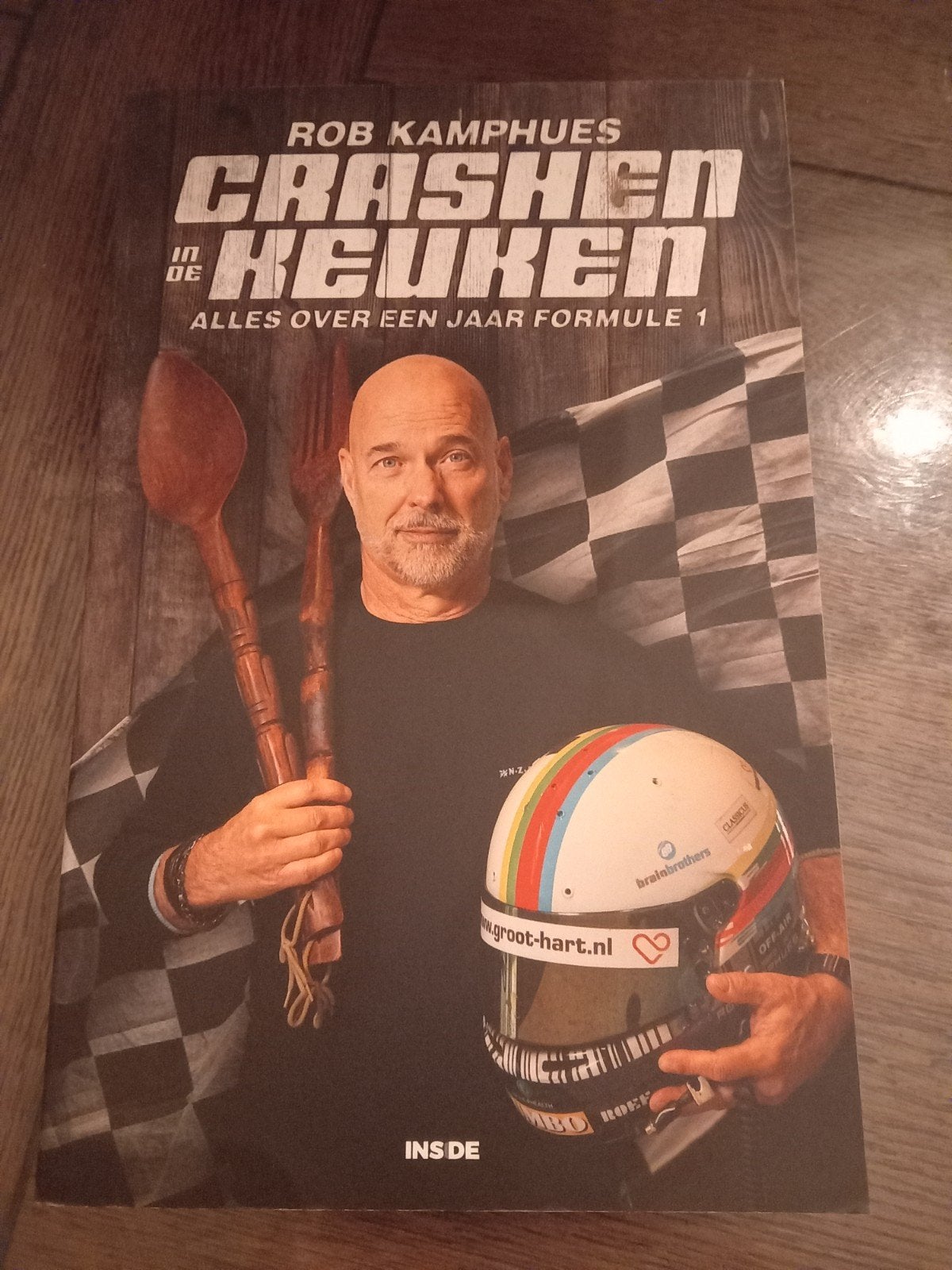 Rob Kamphues - Crashen in de keuken 5, Ophalen of Verzenden, Zo goed als nieuw, Rob Kamphues