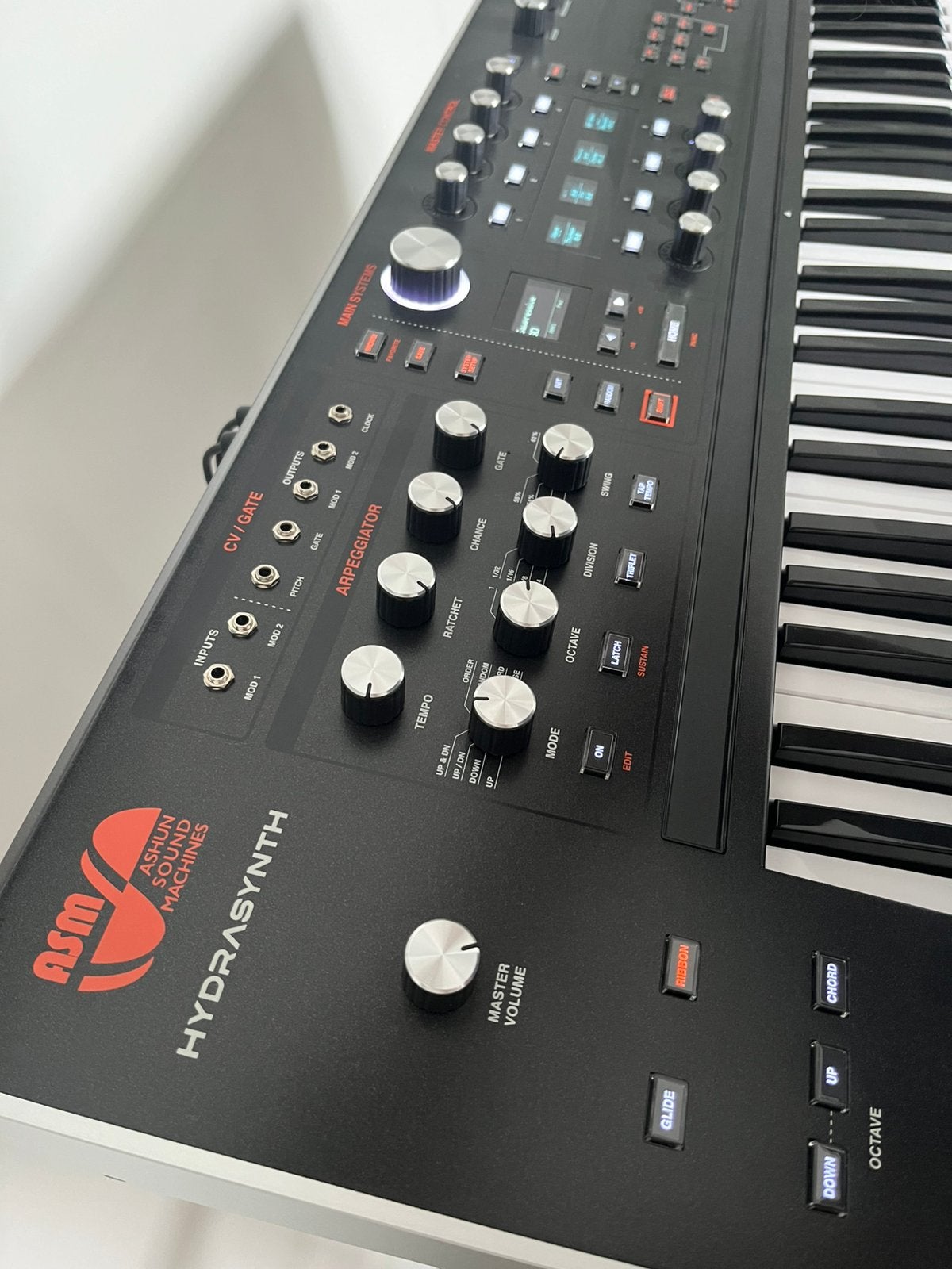 ASM Hydrasynth 02-2026 nieuwstaat, incl. doos, Verzenden, Zo goed als nieuw, Aanslaggevoelig, 49 toetsen