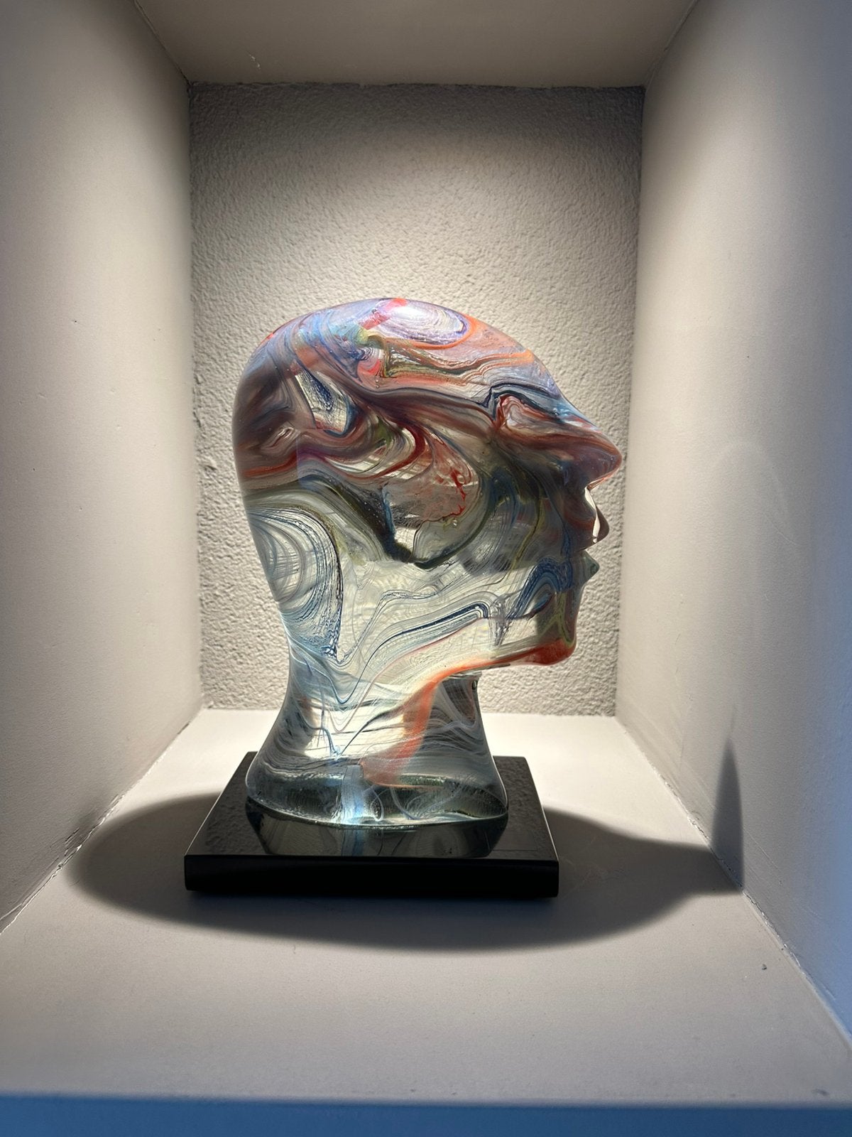 Vetreria morasso murano sculptuur italy unica, Antiek en Kunst, Antiek | Glas en Kristal, Ophalen of Verzenden