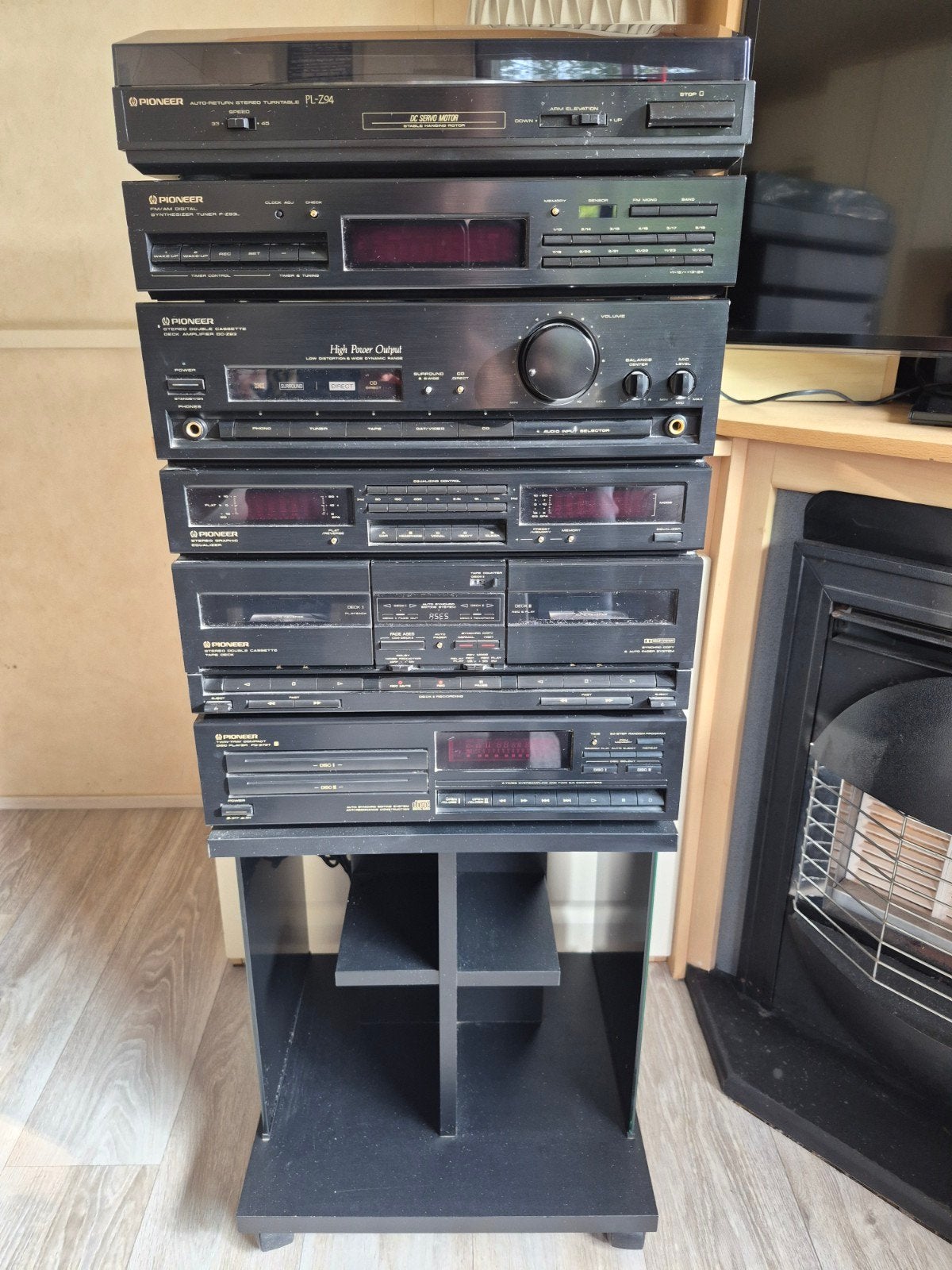 Vintage Pioneer Stereoset, Ophalen, Gebruikt, Losse componenten, Cassettedeck