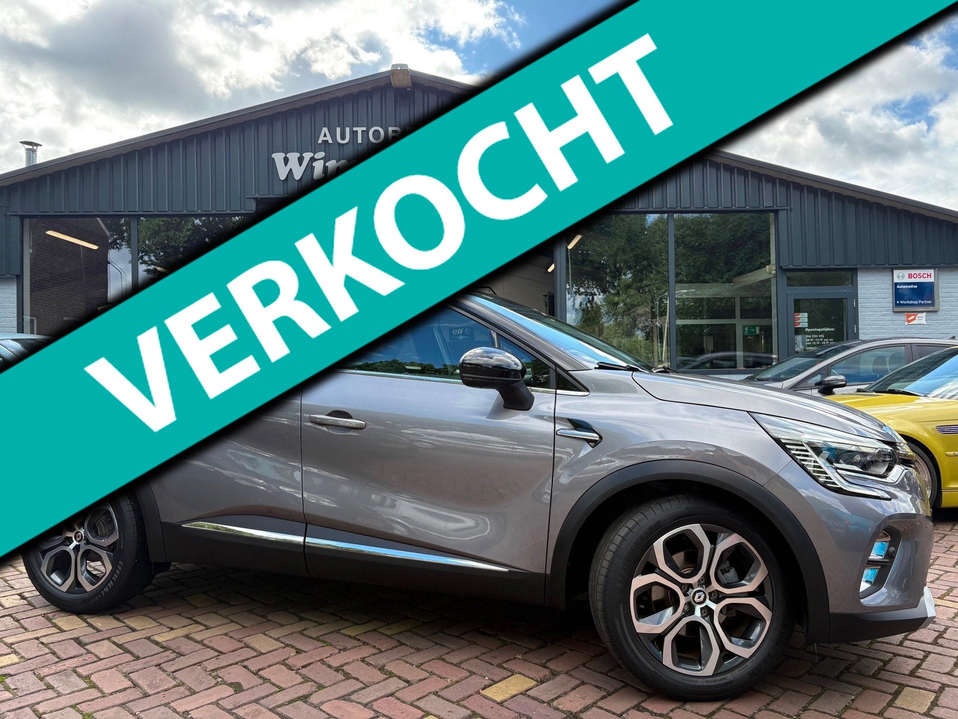 Renault Captur 1.6 E-Tech Hybrid 145 Intens Groot navigatie, Auto's, 94 pk, Gebruikt, 4 cilinders, 715 kg
