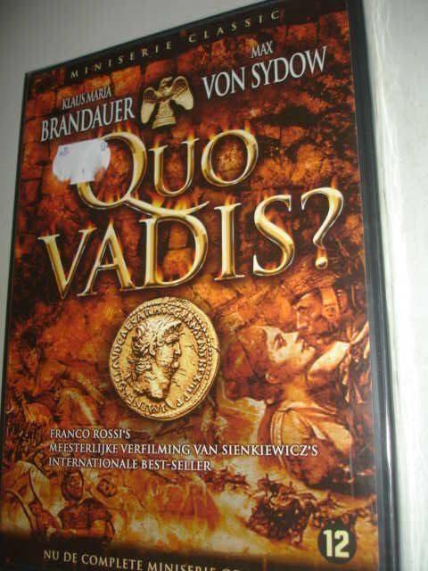 Quo Vadis?- 1985- Complete serie- 2-DVD- (NIEUW/SEAL), Cd's en Dvd's, Dvd's | Tv en Series, Alle leeftijden, Verzenden, Nieuw in verpakking