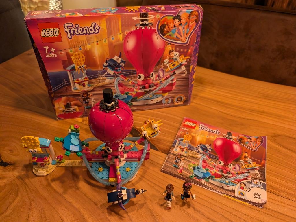Lego Friends Gave Octopusrit 41373 compleet in doos., Lego, Friends, Ophalen of Verzenden, Zo goed als nieuw