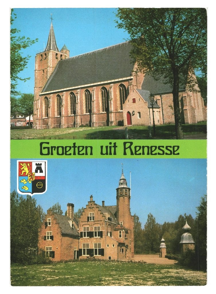 41122 Renesse Zeeland 1979 _Gelopen met mooie zegel Postcode
